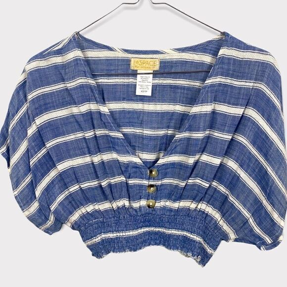Lspace Jada Top In Poolside Stripe - Picture 2 of 6